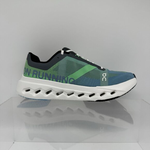 Brand New Men’s On Running Cloudsurfer Next Honeydew Ivory Green Blue Size 9 - Picture 3 of 9